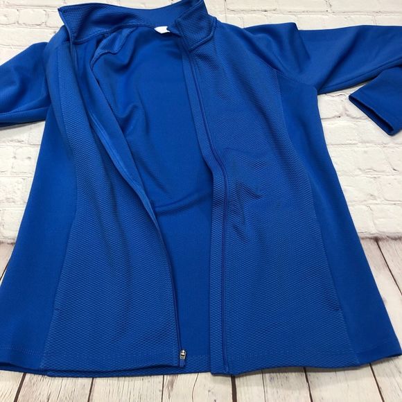 Lady Hagen Women Full Zip Golf Sweatshirt Jacket Size Medium Blue M126 -24 - Picture 9 of 15